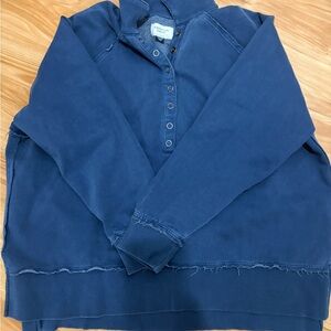 American Eagle Outfitters Blue Textured Jacket